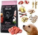 Sausas &scaron;unų maistas Fitmin For Life Puppy, 15 kg + dovana