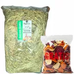 Triu&scaron;ių, jūrų kiaulyčių, &scaron;in&scaron;ilų pa&scaron;aras Hay 1kg, pirmo pjovimo, su daržovių priedu