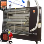 Naftos &scaron;ildytuvas 16 kW HUMMINGBIRD WEBASTO infraraudonųjų spindulių katalitinis