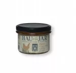 &Scaron;lapias &scaron;unų maistas &bdquo;Hau in the Jar&ldquo; su vi&scaron;tiena ir medumi, 200 g stiklainyje