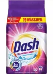 Skalbimo milteliai spalvotiems audiniams Dash Alpen Frische, 0,95 kg