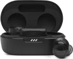 Belaidės ausinės su mikrofonu JBL Quantum TWS Air, juodos, į ausis