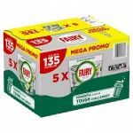 Indaplovių tabletės FAIRY PLATINUM, geltonos, 135 vnt.