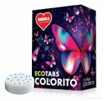 Skalbimo tabletės spalvotiems drabužiams DEDRA ECOTABS COLORITO, 26 vnt.