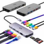 Ne&scaron;iojamojo kompiuterio stotelė DELL su įkrovimo funkcija, USB-C