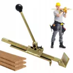 Grindų keltuvas su reketiniu mechanizmu, kietu pagrindu
