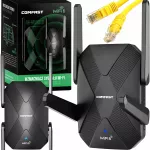 Belaidis &bdquo;WiFi 6&ldquo; stiprintuvas, 5 GHz, 1500 Mbps, 802.11bax repeater