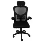 Biuro kėdė su ergonomine nugaros atrama, pasukama