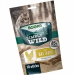 Kačių skanėstai Bogar Simply Wild su vi&scaron;tiena, 10 vnt.