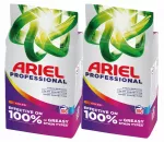 Skalbimo milteliai spalvotiems drabužiams Ariel Professional, 2 x 5,5 kg