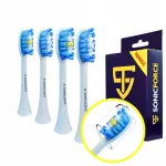 4 vnt. Smilesonic GO EX UP balti keičiamieji premium &scaron;epetėliai