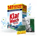 Skalbimo milteliai KLAR WASCH, 10,07 kg, balta pakuotė, XXL