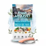 Pusiau drėgnas &scaron;unų pa&scaron;aras ARQUIVET, mėsa ir jūros žuvis, 100 g (mėginys)