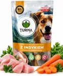 &Scaron;unų drėgnas maistas BRAVO su kalakutiena, 500 g