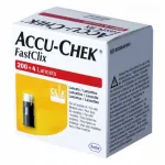 Lancetų rinkinys ACCU-CHEK FASTCLIX, 200+4 vnt., skarifikatoriui
