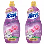 Skystas skalavimo koncentratas Asevi ZEN, 2 x 1,44 l, 60 skalbimų