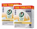 Indaplovių tabletės CIF Diversey, 188 vnt.