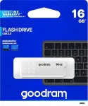 USB atmintinė GoodRam UME2 16 GB, USB 2.0, balta