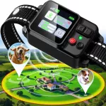 GPS antkaklis &scaron;unims su virtualia tvora, 3 režimai, reguliuojamas veikimo atstumas