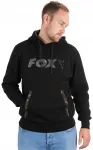Vyri&scaron;kas džemperis su gobtuvu Fox, juodas/kamufliažinis, S dydis