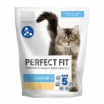 Sausas kačiukų maistas PERFECT FIT Junior su vi&scaron;tiena, 750 g