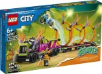 Konstruktorius LEGO 60357 CITY sunkvežimis ir ugniniai ratlankiai