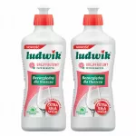 Indų ploviklis LUDWIK su greipfrutų aromatu, efektyviai pa&scaron;alina riebalus, 2 x 450 ml