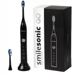 Elektrinis dantų &scaron;epetėlis SMILESONIC GO, juodas