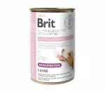 &Scaron;unų konservai Brit Grain Free Veterinary Diets, hipoalerginiai, ėriena, 400 g