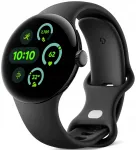 I&scaron;manusis laikrodis Google Pixel Watch 3, juodas, su GPS ir &bdquo;Bluetooth&ldquo;