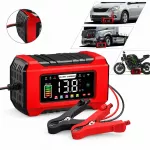 Automatinis akumuliatoriaus įkroviklis su LCD, 12V 15A, su atkūrimo funkcija