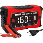 Automobilio akumuliatoriaus įkroviklis HTRC 16A, 6V/12V/24V, su remonto funkcija