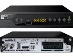 TV imtuvo dekoderis DVB-T2 H.265 HEVC Full HD, USB, HDMI, su nuotolinio valdymo pultu