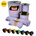Paracord virvė EDCX 4 mm, levandų spalvos, 15 m