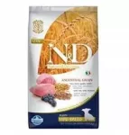 &Scaron;unų maistas N&D LG DOG Puppy Mini su ėriena ir mėlynėmis, 800 g