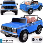 Vaiki&scaron;kas elektromobilis Ford Bronco PA0338, dviems vaikams