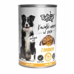 &Scaron;unų konservai TufTuf su pauk&scaron;tiena, 415 g