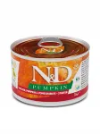 &Scaron;unų maistas Farmina N&D Pumpkin Starter 140 g, su vi&scaron;tiena, moliūgu ir granatais, &scaron;uniukams