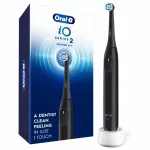 Elektriniai dantų &scaron;epetėliai BRAUN Oral-B iO Series 2, juodi, 2 vnt.