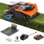 Vejos robotas Worx Vision Cloud RTK AI V-SLAM 500m2 WR305E Y225