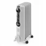 Alyvos radiatorių &scaron;ildytuvas DE'LONGHI RadiaS TRRS0715, 1500 W, mobilus