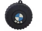 USB atmintinė 16GB su BMW juodu logotipu, padangos formos