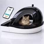 Automatinė savaiminio valymo kačių tualeto dėžė Smart Kitty