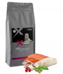 Sausas kačių maistas su la&scaron;i&scaron;a ir balta žuvimi X-CAT, be grūdų, 2 x 1,5 kg, 666
