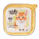 Drėgnas kačių pa&scaron;tetas TufTuf, triu&scaron;iena, 100 g