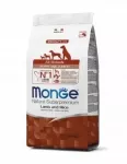 Sausas ėdalas &scaron;uniukams Monge Specialty su ėriena ir ryžiais, 12 kg