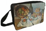 Rankinė per petį su obuolių krep&scaron;io motyvu, Paul C&eacute;zanne