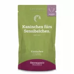 &Scaron;lapias &scaron;unų maistas Herrmanns Menu Sensitive su triu&scaron;iena, 150 g