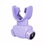 Kvėpavimo treniruoklis su reguliuojama apkrova, violetinis