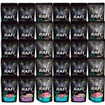 &Scaron;lapias pa&scaron;aras sterilizuotoms katėms Rafi Cat, 3 skoniai, 30 x 100 g